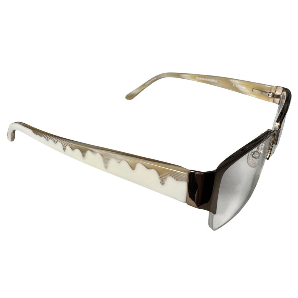 BCBG Max Azria 52-15-130 Womens Brown Rectangular Eye Glasses Frames Only